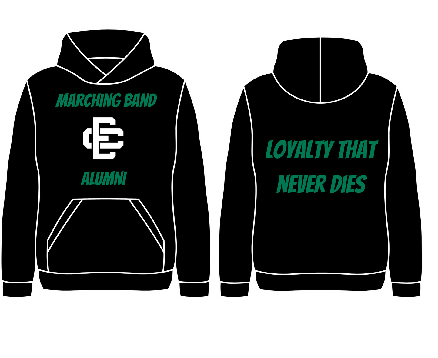 EC Marching Band Alumni Hoodie