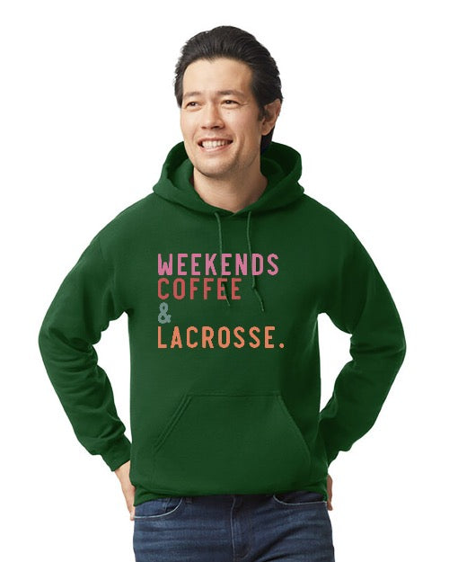 Panthers Weekend, Coffee & Lacrosse Hoodie